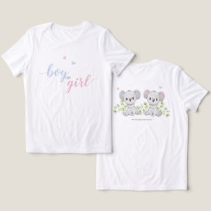 T - Shirt von Frauen für Koala Gender Reveal Party
