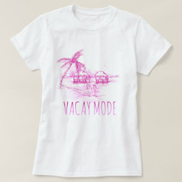 T - Shirt von Frauen im Vacay-Modus