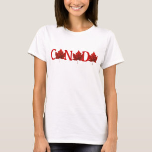 T - Shirt von Frauen in Kanada Maple Leaf Souvenir