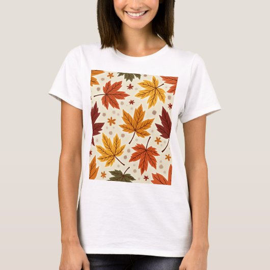 T - Shirt von Frauen mit Herbstgefühl (Vorderseite)