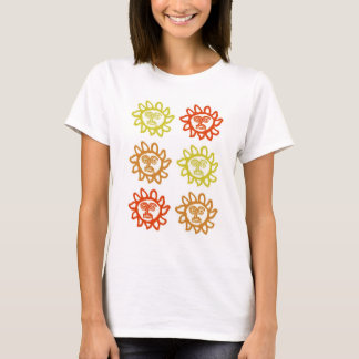 T - Shirt von Frauen mit kühner Ausstrahlung
