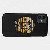 T - Shirt von Fremdsprachenlehrern Case-Mate iPhone Hülle (Rückseite (Horizontal))