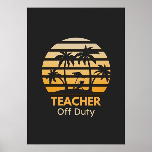 T - Shirt von Fremdsprachenlehrern Poster (Vorne)