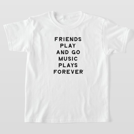 T - Shirt von Friends and Music Quote Girls (Ablage )