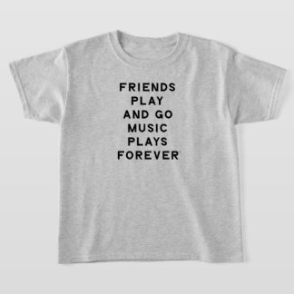 T - Shirt von Friends and Music Quote Girls