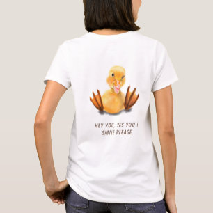 T - Shirt von Funny Duck - Benutzerdefinierter Tex