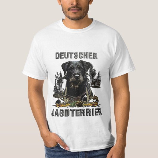 T - Shirt von German Hunting Terrier (Vorderseite)