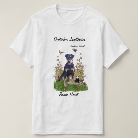 T - Shirt von German Hunting Terrier (Design vorne)