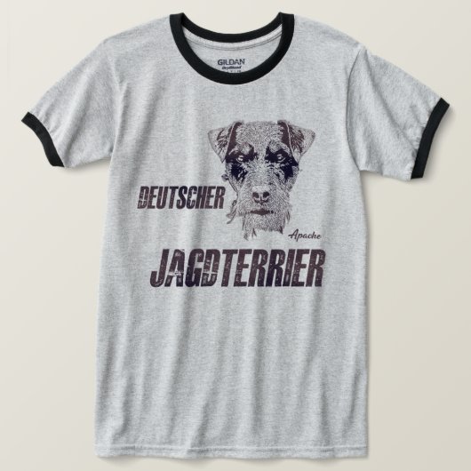 T - Shirt von German Hunting Terrier (Design vorne)