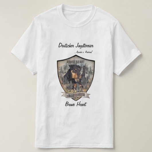 T - Shirt von German Hunting Terrier (Design vorne)