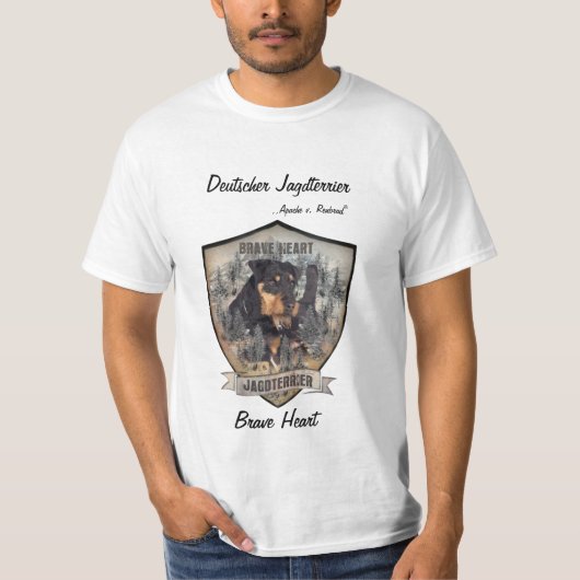 T - Shirt von German Hunting Terrier (Vorderseite)
