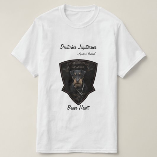 T - Shirt von German Hunting Terrier (Design vorne)
