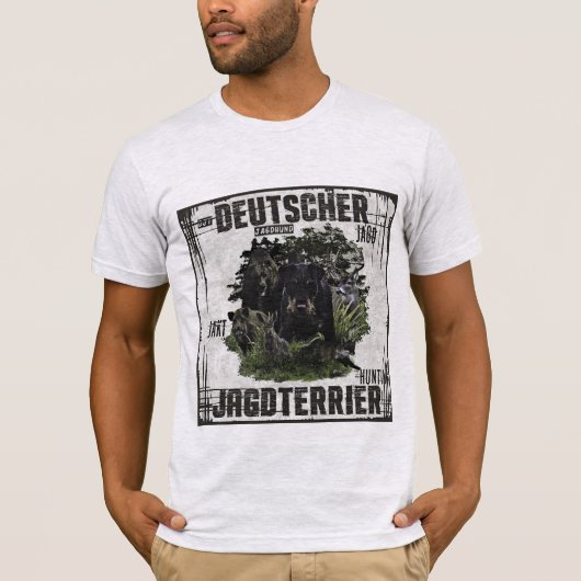 T - Shirt von German Hunting Terrier (Vorderseite)
