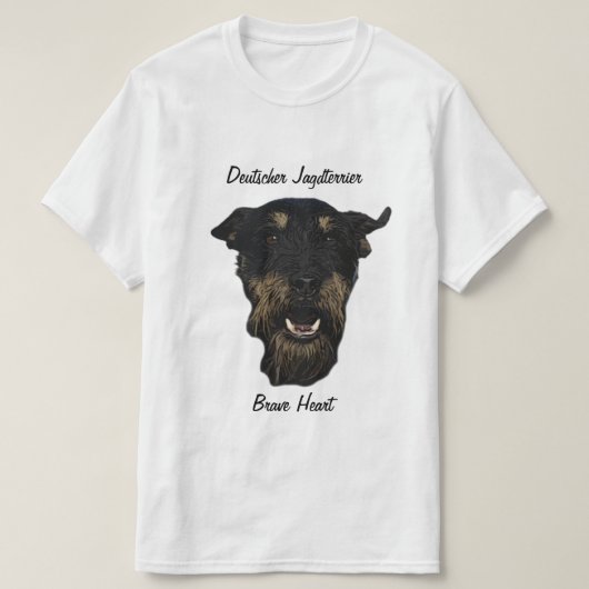 T - Shirt von German Hunting Terrier (Design vorne)
