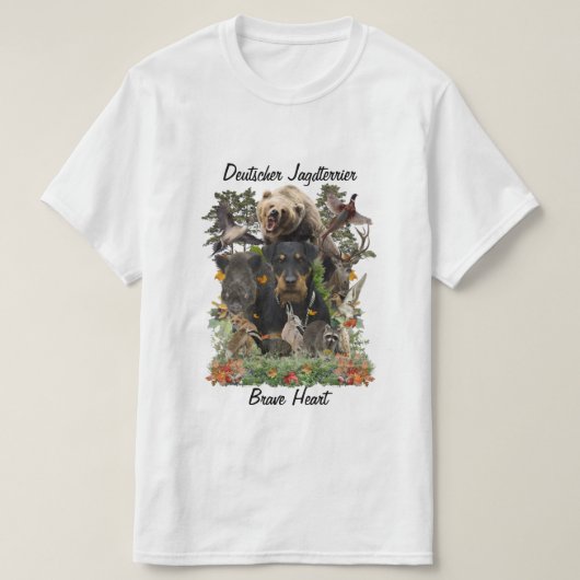 T - Shirt von German Hunting Terrier (Design vorne)