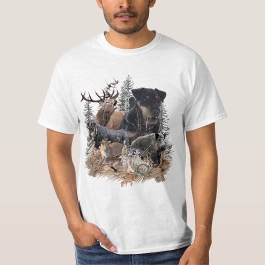 T - Shirt von German Hunting Terrier (Vorderseite)