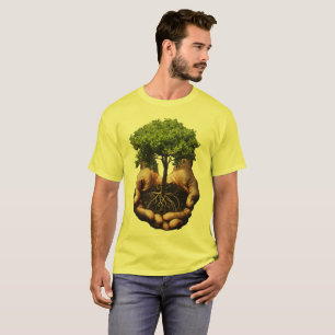 T - Shirt von Hand und Baum