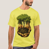 T - Shirt von Hand und Baum (Vorderseite)