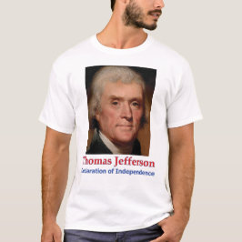 T - Shirt von Jefferson & Unabhängigkeitserklärung