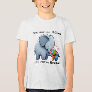 T - Shirt von Jungen - Design für die Sensibilisie