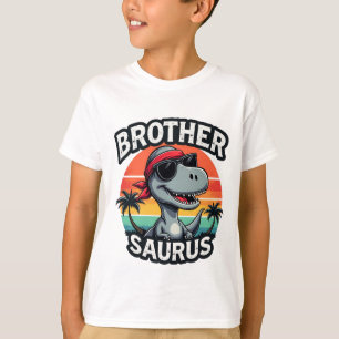T - Shirt von Kindern mit Dino Design