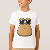 T - Shirt von Kindern - Sad Baby Pou (Vorderseite)