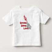 T - Shirt von Kleinkindern - Verbreitung einiger L (Vorderseite)