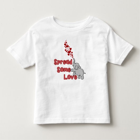 T - Shirt von Kleinkindern - Verbreitung einiger L (Vorderseite)