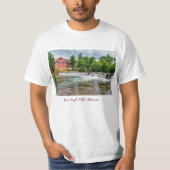 T - Shirt von Kriegsheidmilch und Wasserfall (Vorderseite)