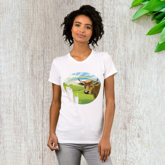 T - Shirt von Kühen und Milchfrauen