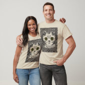 T - Shirt von lustigen Männern mit Bild (Unisex)