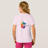 T - Shirt von Mädchen (Schwarz voll)