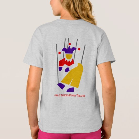T - Shirt von Mädchen (Rückseite)