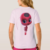 T - Shirt von Mädchen Ladybug (Rückseite)