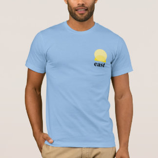 T - Shirt von Männern in Baby Blue