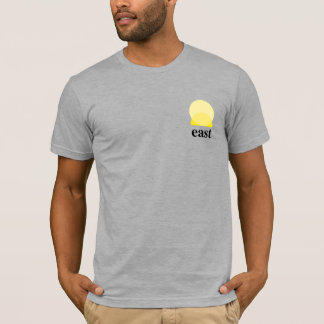 T - Shirt von Männern in Heather Gray