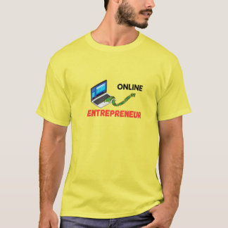 T - Shirt von Männern - Online-Unternehmer