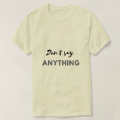 T - Shirt von Männern und Frauen (Design vorne)