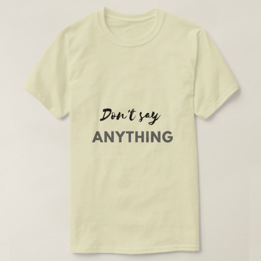 T - Shirt von Männern und Frauen (Design vorne)