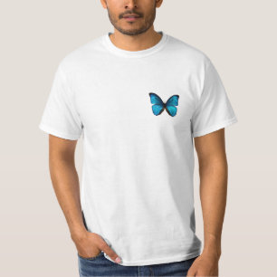 T - Shirt von Mond und Schmetterlingen