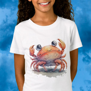 T - Shirt von niedlich Crab Girl
