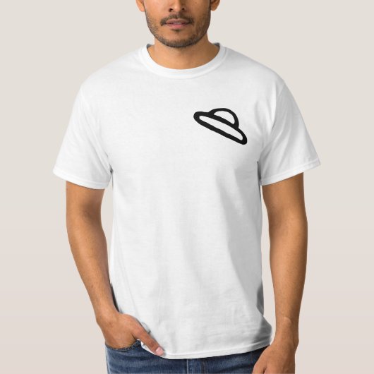 T - Shirt von Raumschiffen (Vorderseite)