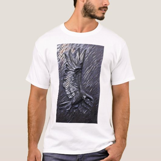T - Shirt von Raven Swooping - Anschläge (Vorderseite)