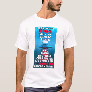 T - Shirt von synthetischen oder künstlichen Ufos