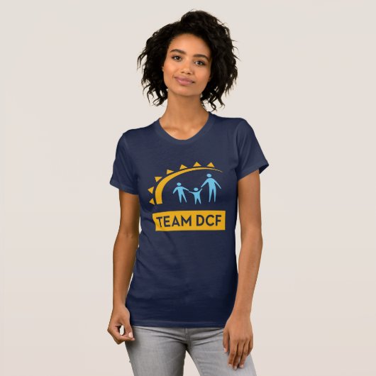 T - Shirt von Team DCF Frauen (Vorne ganz)