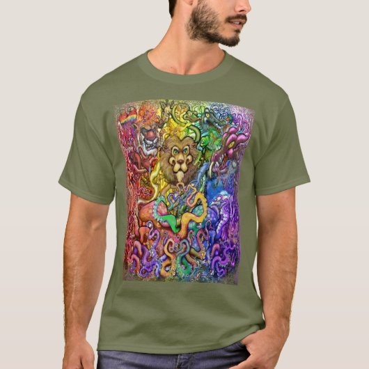 T - Shirt von Tieren (Vorderseite)