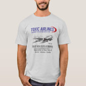 T - Shirt von Toxic Airlines Geo-Engineering Chemt (Vorderseite)