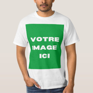 T - Shirt - Votre image ici - personnalisée