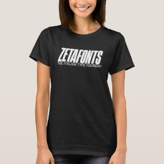 T-Shirt (W) - Zetafonts The Italian Type Foundry