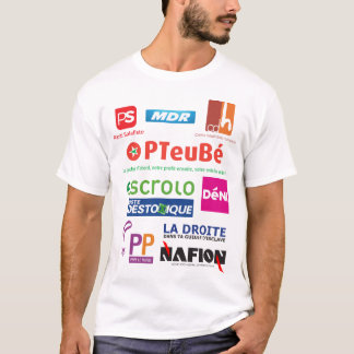 T-Shirt Wahlen 2019 Belgien Parodie